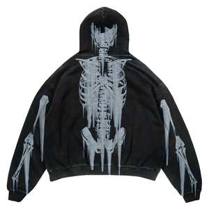 เสื้อกันหนาวมีฮู้ดสำหรับผู้ชายและผู้หญิงสำหรับผู้ชายเสื้อมีฮู้ดใส่ได้ทั้งชายและหญิงพิมพ์โลโก้ได้ตามต้องการ - Product Image 3