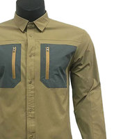 Camisas de Pesca para Hombre 2025, Transpirables, Impermeables, para Senderismo y Caza, con Múltiples Bolsillos