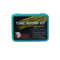 Kit de Reparación de Neumáticos Portátil de Alta Calidad, Ligero, de Caucho Natural Negro, para Bicicleta de Montaña