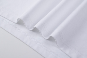 T-shirt Homme Unisexe Décontracté 210g, Col Personnalisable, Couleur Unie, Motif 3D, Poids Lourd, Coupe Surdimensionnée, Personnalisable - Product Image 4