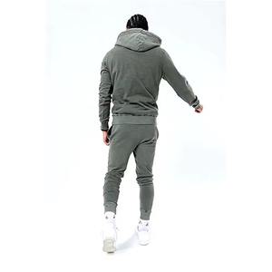 Survêtements pour hommes 100% coton de style nouveau, respirants et de haute qualité, deux pièces, coupe ajustée, sweat-shirt et pantalon de survêtement pour l'hiver - Product Image 4