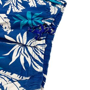 2024 personnalisé OEM Sublimation haute qualité hommes taille élastique maillots de bain Shorts haute rue solide motif Anti-rides nager - Product Image 4