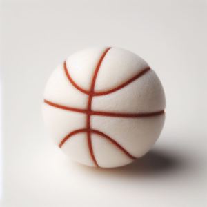 Basket-ball en feutre souple et durable de 2cm pour tous les âges et niveaux de compétence pour Noël Diwali Ramadan Graduation Valentine's Day - Product Image 6