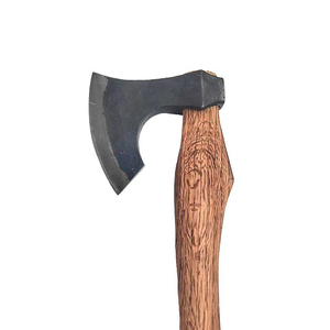 Tête de hache en acier Damas de haute qualité avec manche en bois, logo personnalisé, usage industriel - Product Image 4