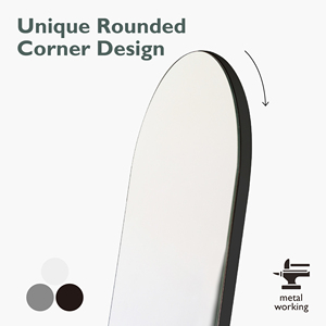 Espejo de pie grande con diseño elegante, espejo inclinado de cuerpo completo para vestidor, pasillo y entrada - Product Image 5