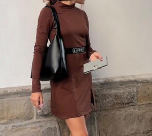 Nouveau grand sac à main à bandoulière en cuir véritable pour femmes fermeture à glissière bon prix organisateurs d'emballage de bagages Logo-LHB-0042 personnalisée - Product Image 1