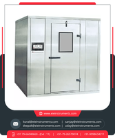 Cámara de Pruebas Ambientales Walk-in de Acero Inoxidable con Control Electrónico, Superventas, 1 Año de Pruebas de Producto Completo