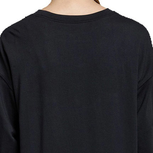 Women's Quick Dry Sweatshirt with Custom Fabric <b>Drop</b> Shoulder Front Logo Wholesale for Winter Season - Product Image 2