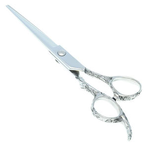 Tijeras de Peluquería Profesionales Japonesas J2 de Acero Inoxidable de 6.0 Pulgadas para Diestros, 28 Dientes, Mango de Plástico, para Salón de Belleza - Product Image 2