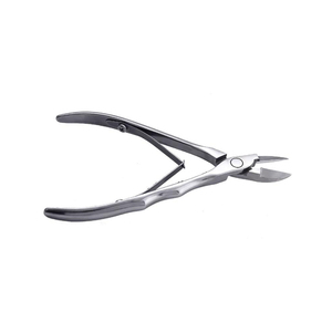 Pinza profesional para cutículas de acero inoxidable de alta calidad para el cuidado de las uñas de los dedos, tamaño de viaje ligero y duradero para uñas gruesas - Product Image 2