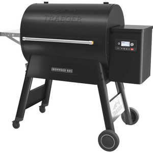 NUEVA Parrilla Eléctrica de Pellets de Madera Ironwood 650 y Ahumador, Negra, 650 Pulgadas Cuadradas, Parrilla BBQ 6 en 1 con Conectividad WiFi y App - Product Image 1