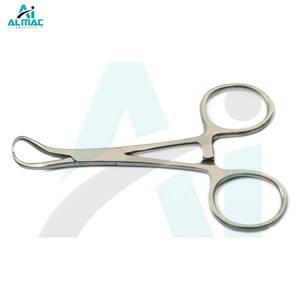 Fórceps de toalla de acero inoxidable ALMAC, instrumento quirúrgico diseñado para un drapeado seguro y uso en procedimientos médicos y clínicos - Product Image 3