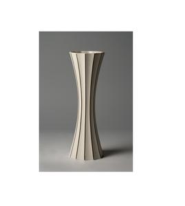 Vase à fleurs en aluminium de qualité supérieure avec design bicolore et finition artistique adapté à la décoration de la maison ou aux occasions de cadeaux - Product Image 5