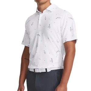 เสื้อโปโลลำลองสำหรับผู้ชายไซส์ใหญ่พิเศษโลโก้มืออาชีพระบายอากาศแขนสั้น - Product Image 2