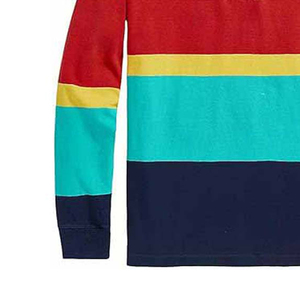 เสื้อโปโลรักบี้ผ้าฝ้าย100% หนา2025ใหม่เสื้อโปโลรักบี้แขนยาวคลาสสิกสั่งทำโลโก้ได้ - Product Image 6