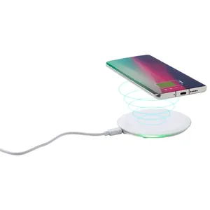 Caricabatterie USB Wireless Promozionale Personalizzato per Gadget - Product Image 3