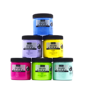 Peinture acrylique professionnelle pour artiste Maries Z500 500 ml 50 couleurs pour toile, chaussures, pierre, chemise, peinture murale - Product Image 1