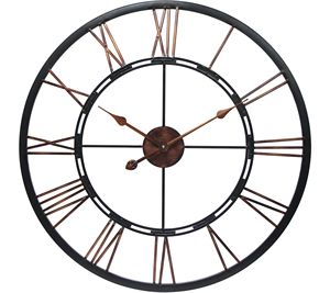 Artistic Metal Wall <b>Clock</b> Contemporary Luxury Decorative Hanging Timepiece for Living Room Bedroom Home Hotel Interiors - Product Image 5