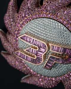 Colgante Giratorio Personalizado de Plata 925 con Moissanita VVS Iced Out Estilo Hip Hop Bling, Certificado GRA, con Collar, para Hombre, Ideal para Fiestas - Product Image 2