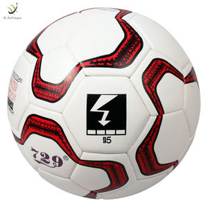 Balón de fútbol de cuero de alta calidad, último diseño de 2022, Impresión de logotipo personalizado, función ligera, venta al por mayor para deportes - Product Image 4