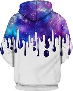 Sweat-shirts décontractés pour hommes, couleur unie, coupe classique, 100% coton, écologiques, respirants, avec poche, haute qualité - Product Image 1