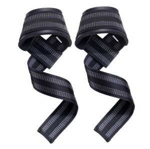Correas de muñeca de nailon para hombre, para levantamiento de pesas, entrenamiento de fuerza, peso muerto, para entusiastas del deporte - Product Image 1