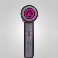 Sèche-cheveux sans fil de qualité professionnelle, 2 buses d'air, batterie 15000 mAh, 3 niveaux de température/vitesse du vent, tension universelle