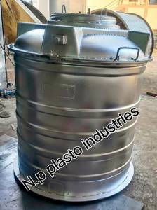 Máquina de moldeo rotacional de plástico Bi Axial de alta calidad para tanques de almacenamiento químico Precio de venta del fabricante en India - Product Image 5