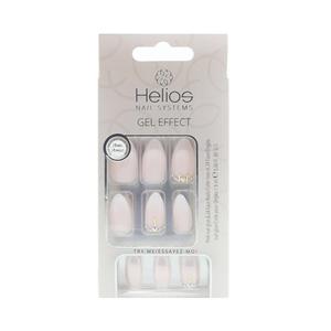 <b>Gel</b> Effect Reusable Square Style Long Tips Artificial Fingernails Set Glue Custom Logo Design Fashionable Finger Application - Product Image 2