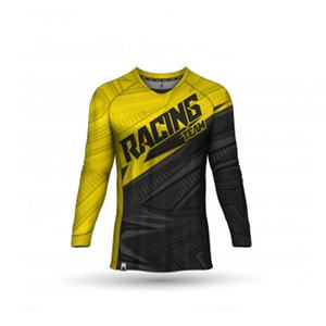 Jersey de seguridad de alta calidad para motocicleta, equipo de bicicleta de montaña, camiseta de descenso, camiseta de impresión Digital de montaña de campo traviesa a la venta - Product Image 5