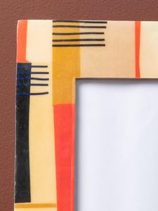 <b>Antique</b>-Look Animal Bone Resin Photo <b>Frame</b> Handcrafted Indian Artisans Eco-Friendly Religious Square Shape Custom Size Real - Product Image 6