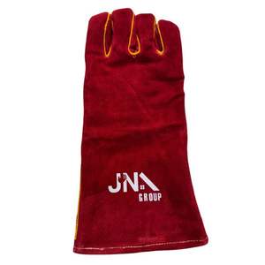 Gants de soudage à paume rouge Vente à chaud Isolation de protection Résistant à la chaleur Anti-coupure EPI Gants de travail de sécurité de soudage - Product Image 3