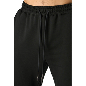 สเวตเตอร์ผ้าฝ้ายสำหรับผู้ชายกางเกงวิ่งกางเกงวิ่งออกกำลังกายเล่นกีฬาออกกำลังกายลำลองน้ำหนักเบาทันสมัยออกแบบโลโก้ได้ตามที่ต้องการ - Product Image 4