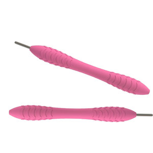 Espejo Dental de Silicona Rosa con Mango Texturizado, Instrumento Manual para Limpieza y Examen Dental, Fabricante Pakistán - Product Image 2