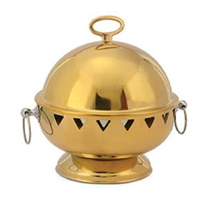 Luxury Hotel Chafing Dish Golden <b>Buffet</b> <b>Server</b> <b>Food</b> Display Stand Chafing Dishes - Product Image 6