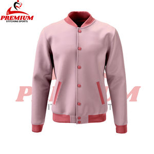 Veste bomber décontractée pour homme sur mesure, vêtements d'équipe tendance, nouveau design, veste de sport de style nouveau - Product Image 5