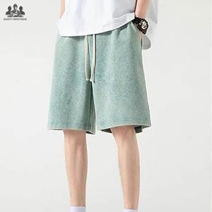 Shorts de Hombre 100% Algodón con Lavado Ácido |   Prenda Lavada |   Cintura Media |   Ecológico y de Secado Rápido |   Ropa Casual de Calle |   Proveedor OEM - Product Image 2