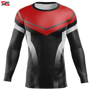 Sublimated Rash Guards full Sleeves Rash Guards Compression <b>Shirt</b> <b>Swim</b> <b>Shirt</b> - Product Image 6