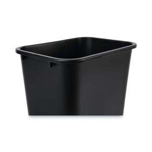 Boardwalk 41 Qt. Poubelle en plastique noir souple de 12 L, bac à déchets pour bureau et cuisine sans couvercle, pour usage domestique - Product Image 3