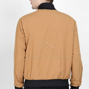 Chaqueta Bomber de Invierno para Hombre de Alta Calidad al por Mayor, Servicio OEM, Logotipo Personalizado, Cuello Alto, Impermeable, Transpirable y Ecológica - Product Image 6