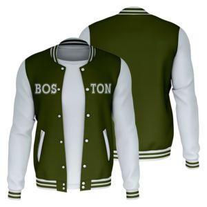 Chaqueta de bombardero de béisbol para hombre con bordado de logotipo personalizado de alta calidad 6XL con capucha de fábrica de poliéster de tela polar estilo lienzo conjunto - Product Image 1