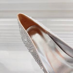Zapatos de Tacón Alto con Pedrería en Punta, Estilo Cenicienta, Tacones de Aguja de Cristal, Zapatos Sexys para Mujer, Damas de Honor, Novias, Bodas - Product Image 4