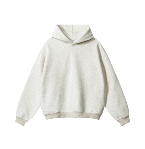 Sudaderas lisas de peso pesado de alta calidad al por mayor, sudaderas unisex sin bolsillos, sudaderas gruesas personalizadas para hombre - Product Image 4