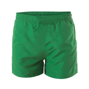 บริการออกแบบ OEM กางเกงขาสั้นผู้ชาย มีกระเป๋า ลายเรียบ สวมใส่สบาย เหมาะสำหรับออกกำลังกายและลำลอง ผลิตจากผ้าสแปนเด็กซ์/โพลีเอสเตอร์ ราคาขายส่ง - Product Image 5