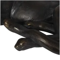 Fontaine d'animaux en métal plaqué or, faite à la main, de luxe, religieuse, antique, moderne, pour la décoration intérieure, statue d'art avec peinture et impression en relief