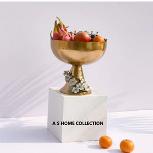 Diseño de textura martillada elegante Restaurante chapado en oro y fiestas Servicio de comida Cuencos ecológicos europeos de lujo - Product Image 4