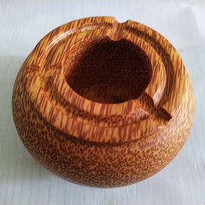 ที่เขี่ยบุหรี่ไม้รูปมะพร้าว,ที่เขี่ยบุหรี่ทำจากไม้ธรรมชาติขนาดออกแบบได้เอง - Product Image 2