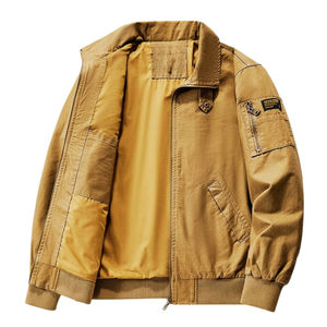 แจ็กเก็ตลำลองย้อนยุคของผู้ชายเสื้อนอกทันสมัยน้ำหนักเบาใส่สบายทนทาน - Product Image 4