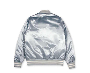 Chaqueta Bomber de Satén Informal para Hombre, Nueva Llegada, Alta Calidad, Duradera, para Invierno, Precio al por Mayor, Logotipo Personalizado - Product Image 2