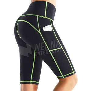 Pantalones Cortos Deportivos para Mujer, Nuevo Modelo 2023, al Mejor Precio, Cintura Elástica de Alta Calidad, Transpirables, Impermeables, de Secado Rápido, de Poliéster - Product Image 2